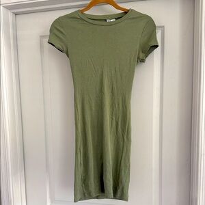 H&M Olive Green Dress